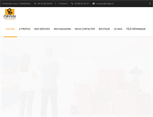 Tablet Screenshot of origin.fr