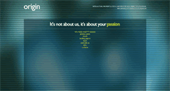 Desktop Screenshot of origin.co.uk