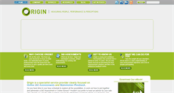 Desktop Screenshot of origin.co.za